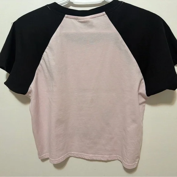 Sanrio Pink and Black Hello Kitty & Friends Raglan Tee - Picture 2 of 3